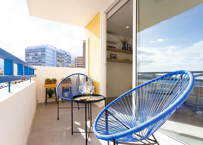 Home2book Stylish Ocean & Marina View Apt, Terrace Daire